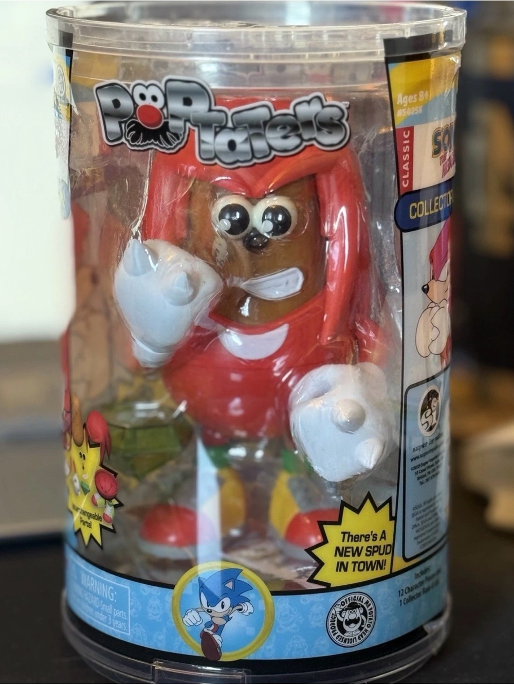 Sonic The Hedgehog Knuckles Mr. Potato Head Pop Taters Figure Exclusive*461